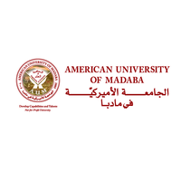 American university of madaba logo